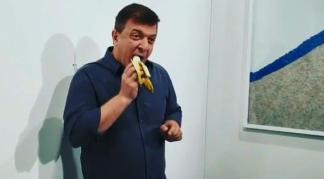 120 bin dolarlık muzu yedi