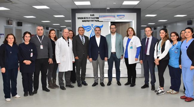 AK PARTİLİ KIRKPINAR'DAN ANLAMLI ZİYARET