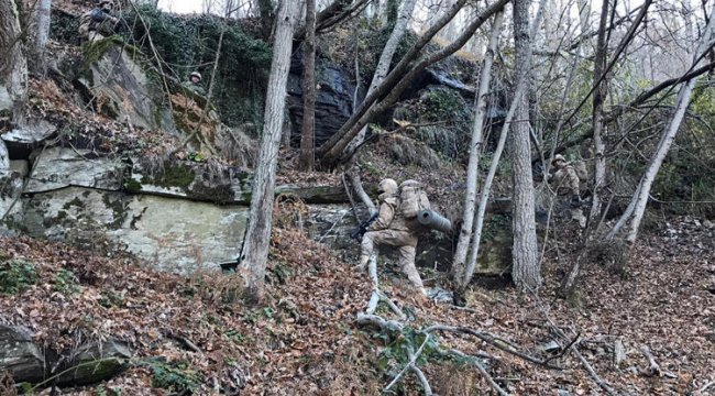 Amanoslar'da PKK'nın 6 katlı sığınağı bulundu