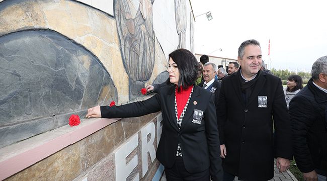 ASİMİLASYON ŞEHİTLERİ GAZİEMİR'DE ANILDI