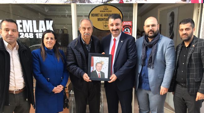 BAŞKAN BAŞDAŞ'TAN MUHTARLARA ZİYARET