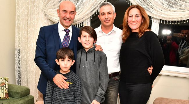 BAŞKAN SOYER'DEN İTFAİYE ERİNE TEŞEKKÜR ZİYARETİ