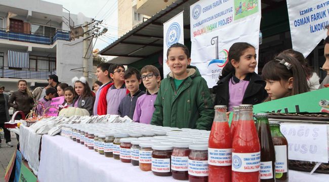 BAYRAKLI BELEDİYESİ'NDEN ÖRNEK PROJE