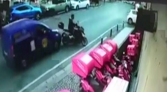 Beşiktaş'ta feci kaza