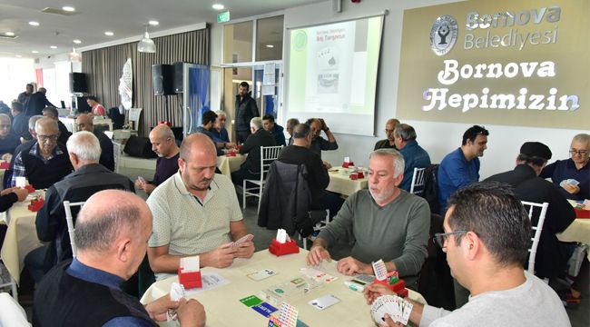 BORNOVA’DA BRİÇ TURNUVASI HEYECANI