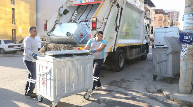BUCA'DA KONTEYNER MESAİSİ