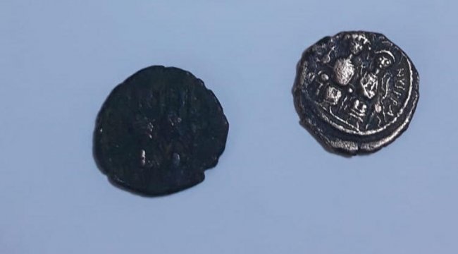 Bursa'da Roma dönemine ait sikkeler ele geçirildi