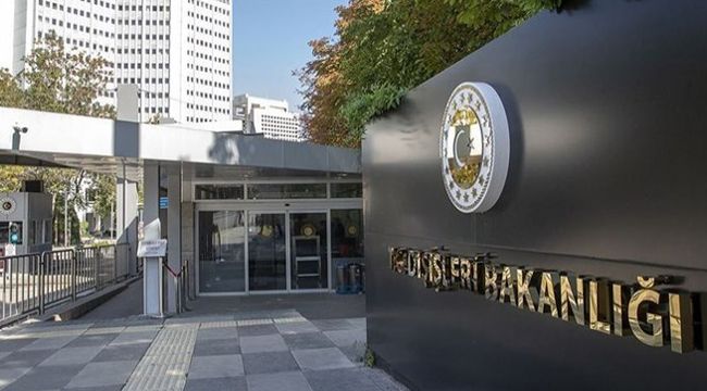 Dışişleri Bakanlığı'ndan ABD'ye sert tepki