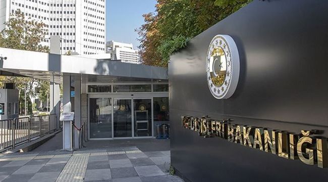 Dışişleri'nden Yunanistan'a tepki