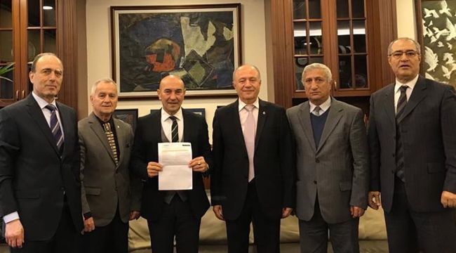 EMEKLİ EMNİYET MÜDÜRLERİNDEN FİDAN BAĞIŞI