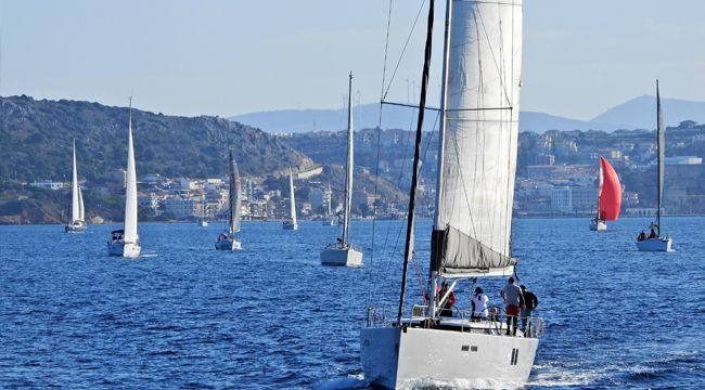 Güz Trofesi'nin son yarışları Çeşme'de