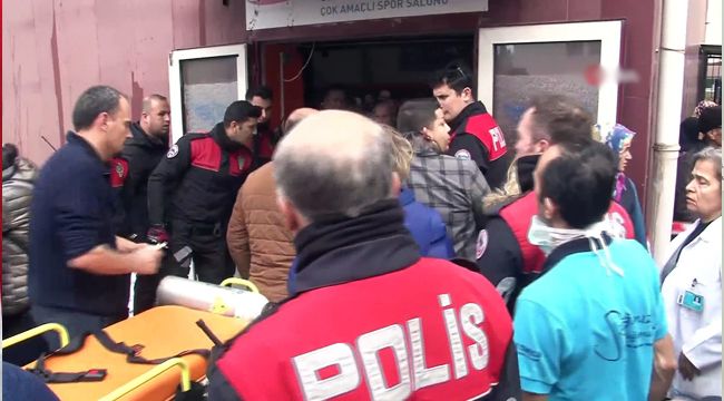 HASTANEDE KORKUTAN YANGIN