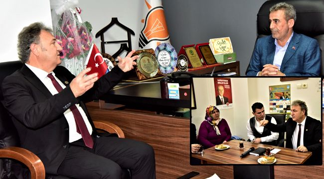 İDUĞ'DAN CUMHUR İTTİFAKI'NA ZİYARET