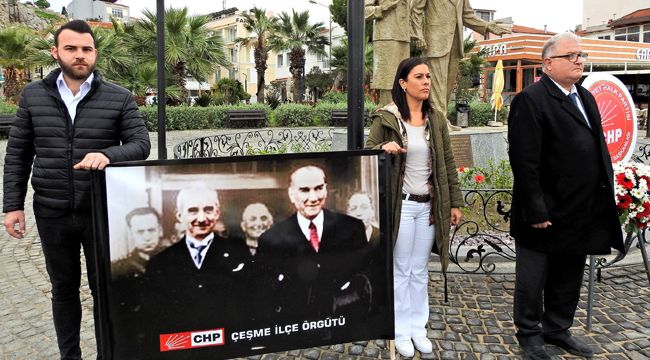 İnönü Çeşme'de anıldı