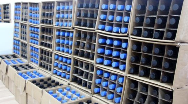 İstanbul'da yılbaşı öncesi operasyon: 5 ton sahte içki ele geçirildi