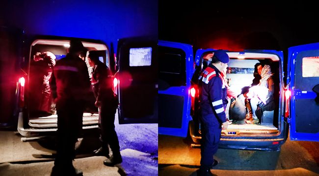 İZMİR'DE 132 DÜZENSİZ GÖÇMEN YAKALANDI