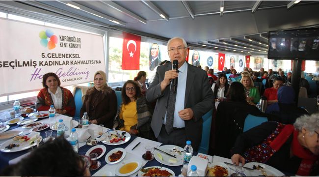 KARABAĞLAR'DA KADINLAR KAHVALTISI