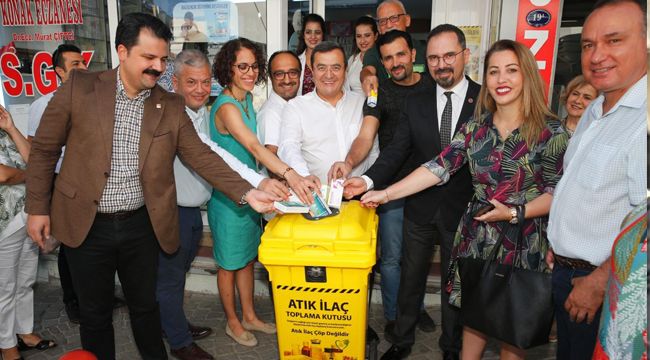 KONAK'TA ATIK İLAÇ PROJESİNDE BÜYÜK BAŞARI