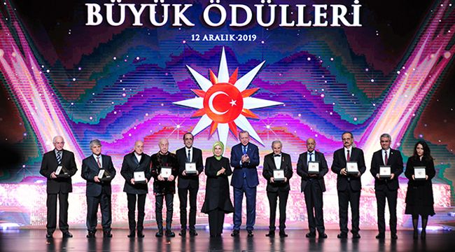 Kültür ve Sanat Büyük Ödülleri sahiplerini buldu