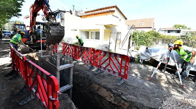 MORDOĞAN'DA ALTYAPI HAMLESİ