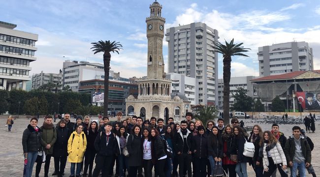 Ödemişli öğrenciler Avrupalı konuklarını ağırladı