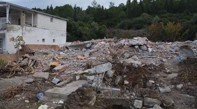 ORMANLIK ALAN TEMİZLENİYOR