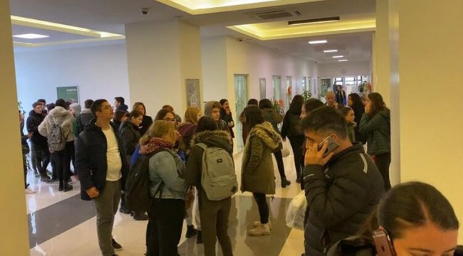 Özel okulda büyük şok!