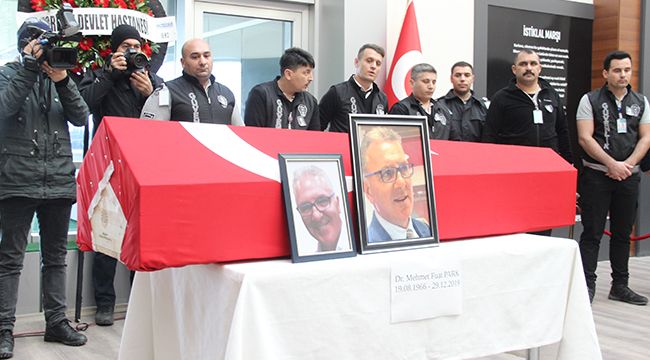 SAĞLIK MÜDÜRÜ PARK'A HÜZÜNLÜ VEDA