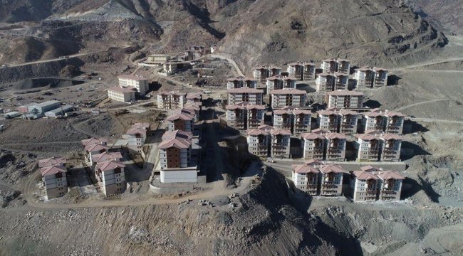 Yeni Yusufeli'nin silüeti belirmeye başladı