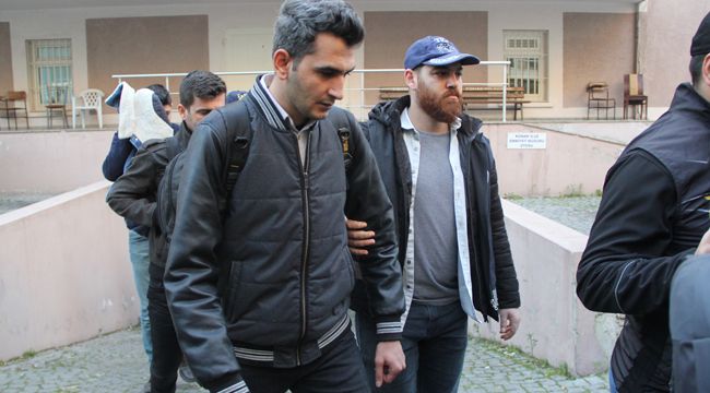 105 KİŞİ ADLİYEDE