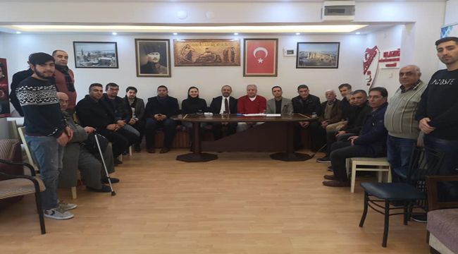 AK PARTİ'DEN GEÇMİŞ OLSUN ZİYARETİ
