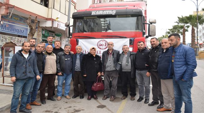 ALİAĞA'DAN DEPREM YARDIMI
