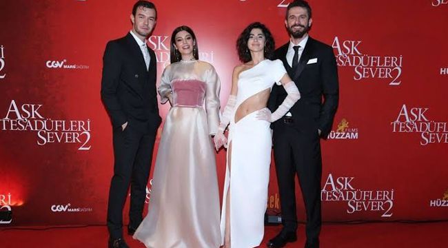 Aşk Tesadüfleri Sever 2'nin galası gerçekleşti