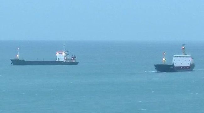 Balıkçı teknesi ile tanker çarpıştı
