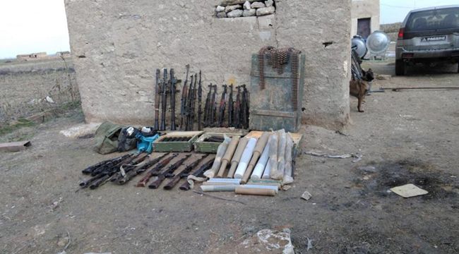Barış Pınarı Harekatı bölgesinde tünel ve mühimmatlar ele geçirildi