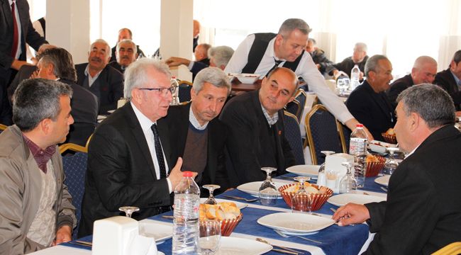 BAŞKAN ERİŞ'TEN DEĞERLENDİRME TOPLANTISI
