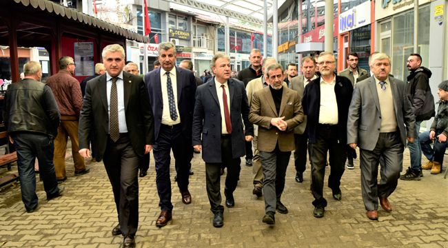 BAŞKAN İDUĞ SORUNLARI DİNLEDİ