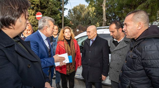 BAŞKAN SOYER DENETİMDE