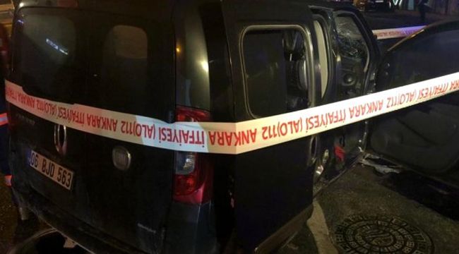 Başkent'te kaza!
