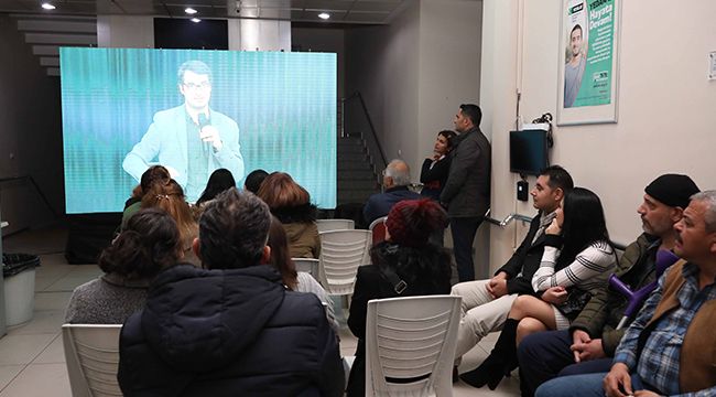 BAYRAKLI'DA 10 OCAK ÇALIŞAN GAZETECİLER PANELİ