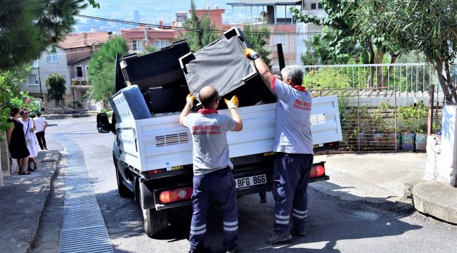 BORNOVA’DA ATIKLARA İKİNCİ HAYAT