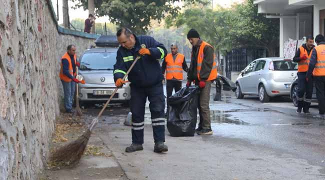 BUCA'DA TEMİZLİK MESAİSİ