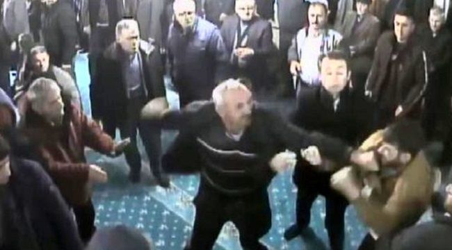 Cami'de kavga!