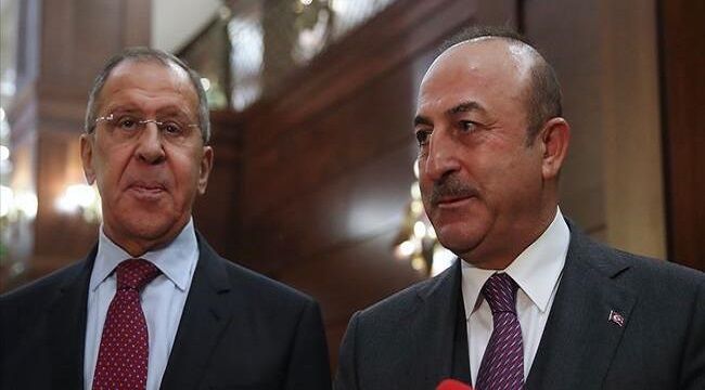 Çavuşoğlu ile Lavrov görüştü