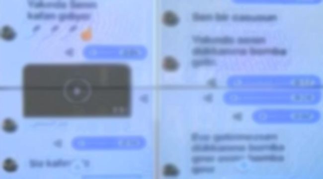 Cep telefonundan çıktı
