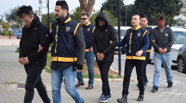 ÇEŞME'DE HIRSIZLAR BÖYLE YAKALANDI