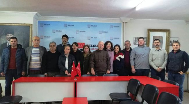 CHP SELÇUK'TA GÖREV DAĞILIMI YAPILDI