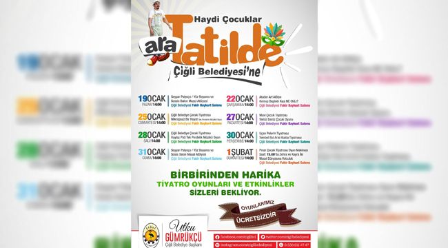 ÇOCUKLARA SÖMESTR HEDİYESİ