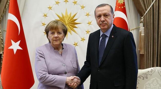 Cumhurbaşkanı Erdoğan, Merkel ile görüşecek