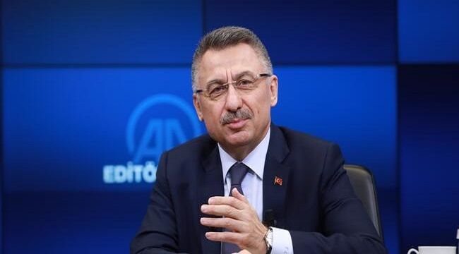 Cumhurbaşkanı Yardımcısı Fuat Oktay'dan açıklamalar